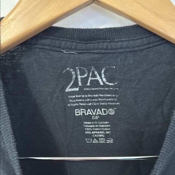 2pac Tupac Shakur T-Shirt sz S - Picture 2 of 2